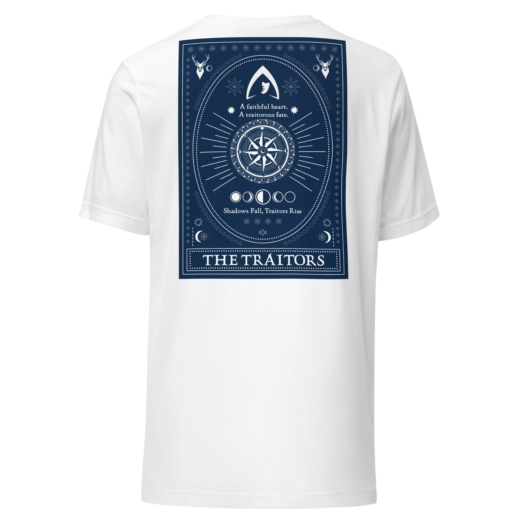 "Shadows Fall, Traitors Rise" Unisex T-Shirt - Image 2